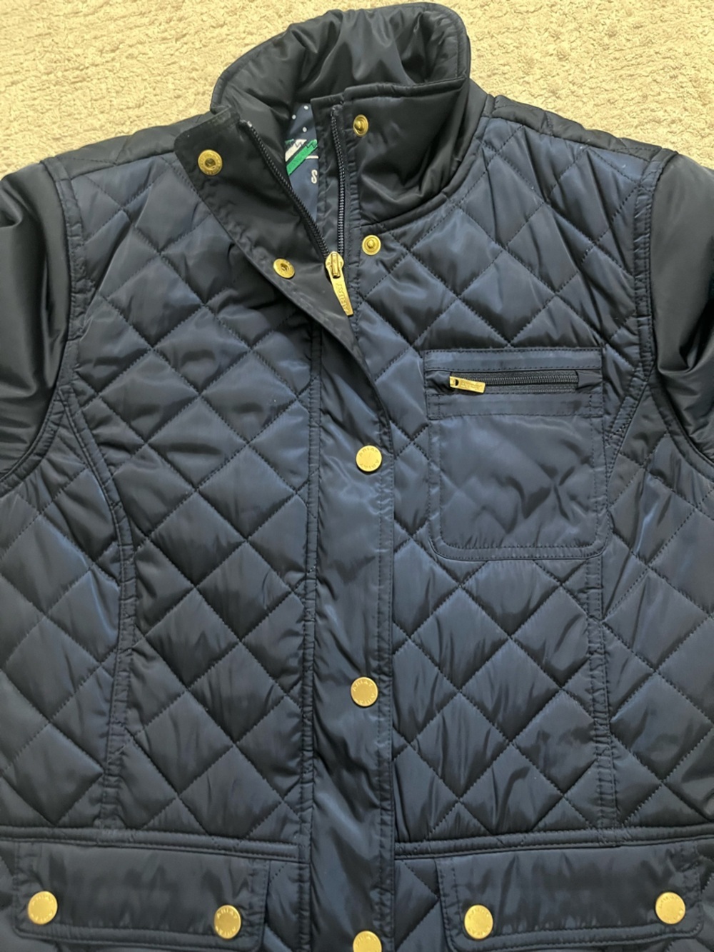 Ariat Quilted Button/Zip Up Jacket - Picture 6 of 9